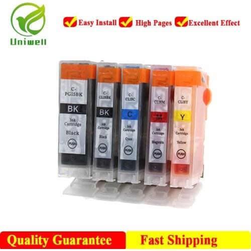 PGI-5BK CLI-8BK Compatible ink cartridge For Canon PGI5 CLI8 iP4200 iP4300 iP4500 iP5200 MP500 MP530 MP600 MP610 printer PGI5BK