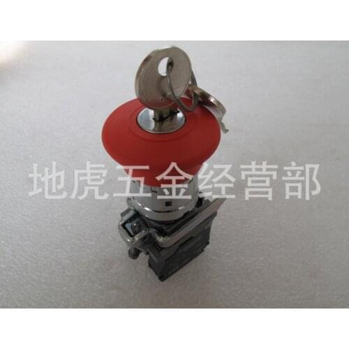 NEW imports emergency stop button key trigger action XB4BS9445, XB4BS142