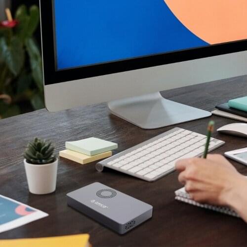 Orico Fast M.2 USB 3.1 SSD Solid State Enclosure M.2 NVMe Hard Drive Box Reader 900Mb/s with Built-in Cooling Fan 85DC