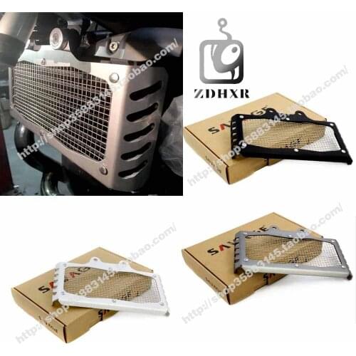 Motorcycle oil cooler cover is black silver gray for BMW rninet 2013-2017