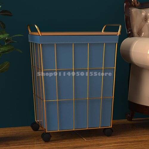 Light Luxury Dirty Clothes Basket Ins Wind Storage Artifact Dirty Clothes Basket Laundry Basket Dirty Clothes Storage Bucket