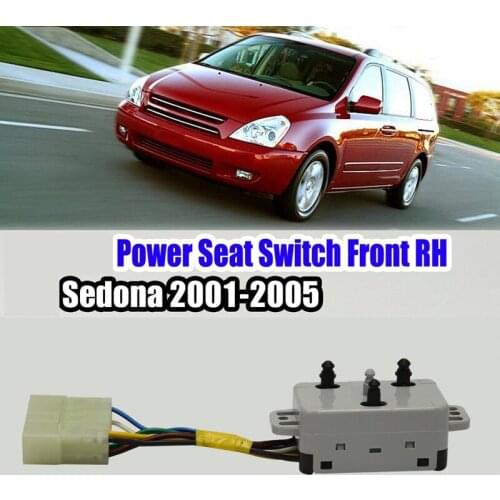 Car Power Seat Switch Box Front Right Passenger for KIA Sedona 2001-2005 0K55H88261