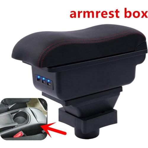 For Citroen C4 armrest box central Store content box Citroen armrest box products interior decoration Storage Center Console