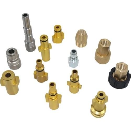 1 Pcs High pressure foam watering can connector Snowflake foam nozzle joint of spray gun car washer Water gun fittings