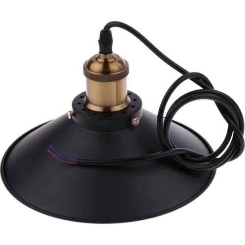 25CM Old Industrial Vintage Pendant Loft Lampshade Ceiling LIGHT Chandelier Lamp