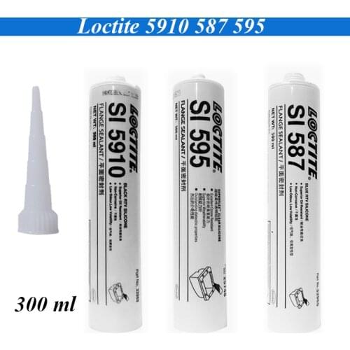 300ml Loctite 587 595 5910 Repair Engine Plane Sealing Glue Adhesive Silicone Rubber Sealant Metal Pipe Bonding Valve Oil Tank
