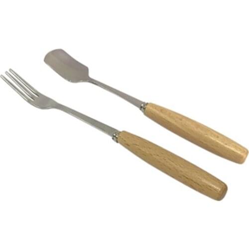 5 Field barbecue disposable barbecue utensils barbecue fork shovel any match