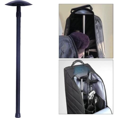 Aluminum Golf Club Travel Cover, Adjustable Golf Travel Cover Bag Supports Pole Stick Portable Rod