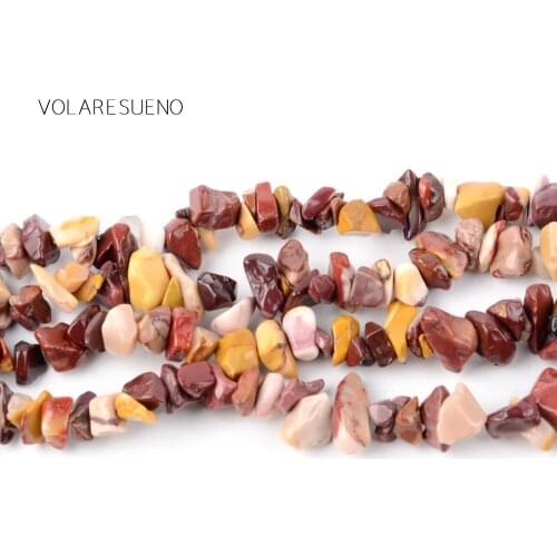 Irregular Mookaite Stone Freeform Chip Gravel Natural Loose Beads 16” Pick 5-8-12m Spacer Beads For Bracelet Jewelry Making