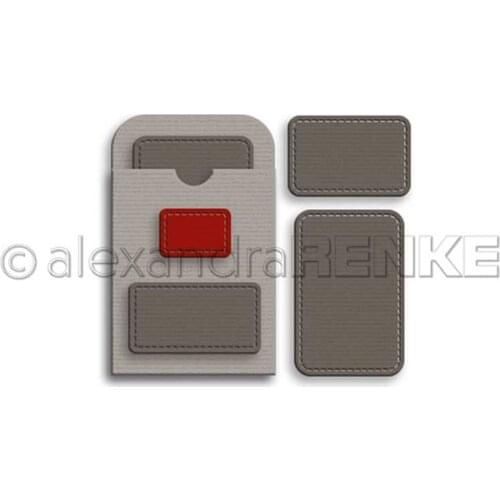 CH 2021 New Arrival Card package 3D Gift Stitched DIY Scrapbooking Craft Embossing Die Cut Making Stencil Template