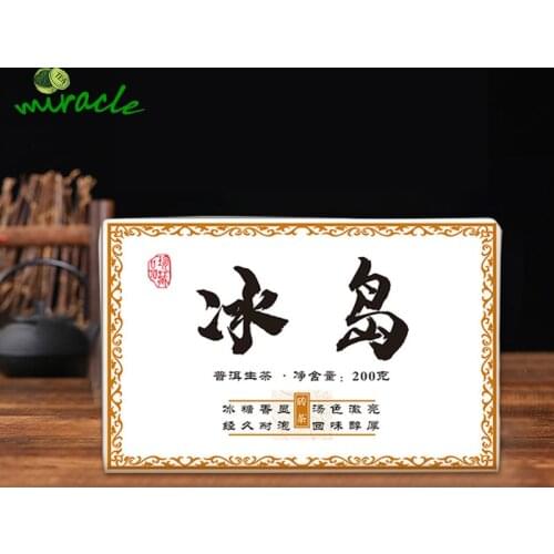 2018 Lincang Bingdao Sheng Puer Chinese Tea Ancient Tree Crystal Sugar Scent Raw 200g
