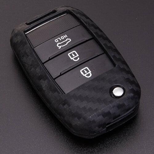 Car Key Case Cover For KIA Rio QL K3 K5 K7 Soul Niro Sportage Ceed Sorento Cerato 2018 2019 2020 Key Ring Shell Accessories