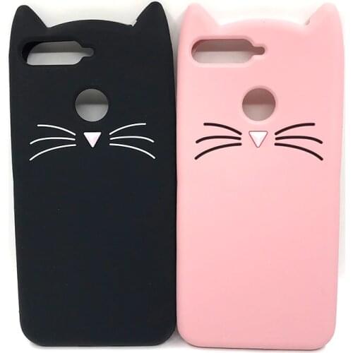 For Huawei Honor 7A Pro 5.7 Inch Case Cover Soft Silicone TPU Cute Cat Cover Back Protective Phone Case For Huawei Honor 7 A Pro