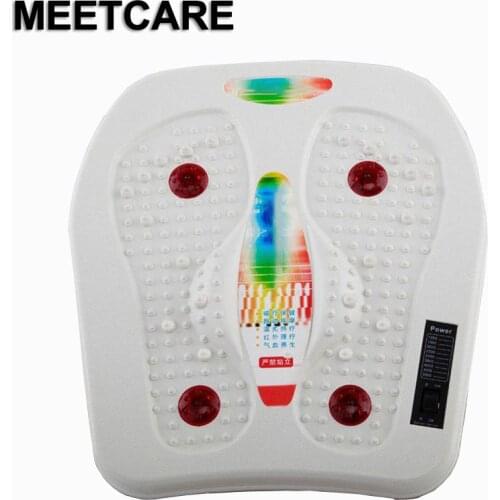 Infrared Reflexology Foot Massager Electric Machine.Automatic Roller Feet Care Massager Circulation Therapy Heater SPA