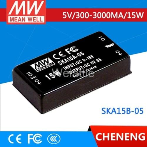 MEAN WELL original SKA15B-05 5V 3000mA meanwell SKA15 5V 15W DC-DC Regulated Single Output Converter