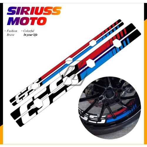 Motorcycle Wheel Decal Case for BMW R1200GS LC 2013-2018 and R1250GS 2019 Rim Decoration