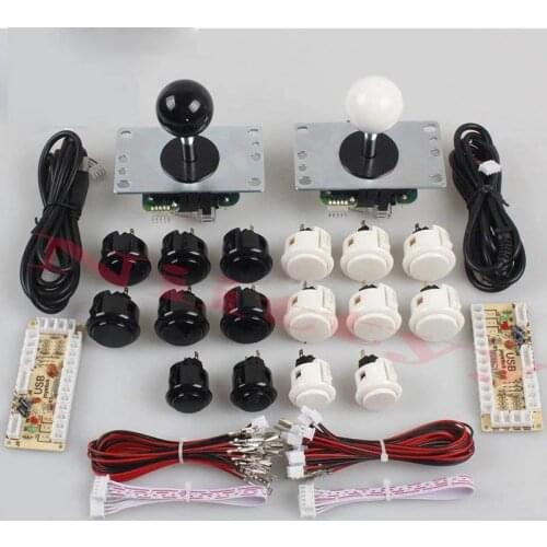 Original Sanwa Japan JLF-TP-8YT OBSF Push Btton USB to PC Zero Delay Encoder For JAMMA MAME PC /Raspberry Pi Arcade DIY Kit