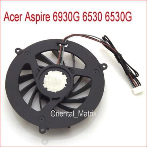 Original UDQF2JH11CQU DC5V 0.19A Cooler For Acer Aspire 6930G 6530 6530G Laptop CPU Cooling Fan