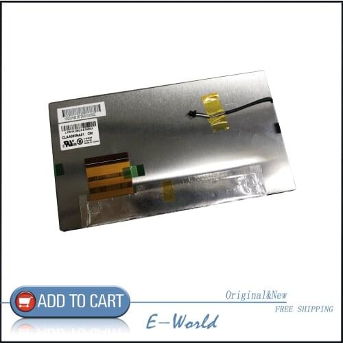 Original 6.9inch LCD screen CLAA069NA01 CW free shipping