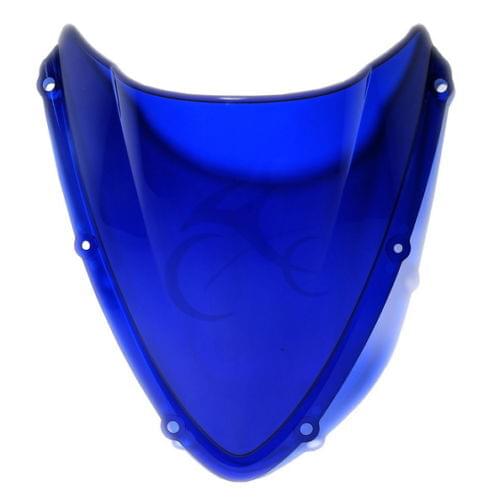 Blue Windshield Windscreen Screen For 2008-2010 SUZUKI GSXR 600 750 K8 K9 K10