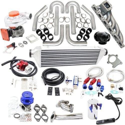 Turbo Kits for BMW 323I 325I 328I E36 E46 V6 M50B25 M52B25 B54 B56 S50 T04E T3 T3/T4 Turbo Kit