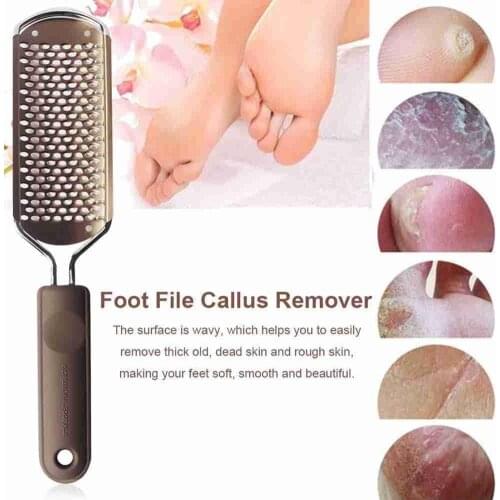 1 Pcs Steel Professional Side Foot File Rasp Heel Grater Hard Dead Skin Callus Remover Pedicure File Foot Grater Tools