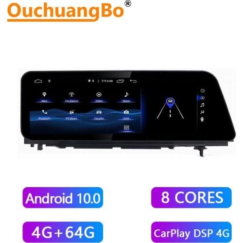 Ouchuangbo 4G car gps audio multimedia for Lexus RX200 200t RX200t 2015-2018 support 8 core wifi 4GB+64GB android 10 OS CarPlay