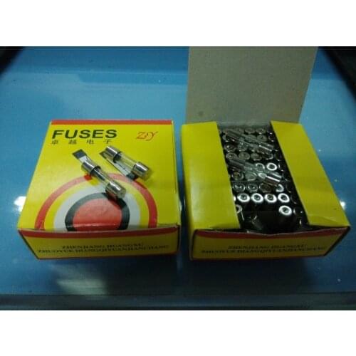 Free shipping 100pcs 5*20 5A 250v glass fast fuse tube 5*20mm 5A 250V 5x20 fast fuse