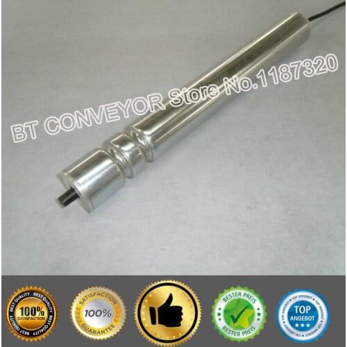 Stainless Steel Diameter 76 Electric Rollers with O rings or Multi Wedge Belt or V Wheels, Line Speed 3.8~211m/min, 60W / 90W