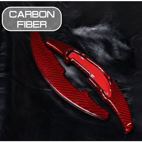 Carbon Fiber Car Steering Wheel Extend Paddle Shifters Covers Car Stickers For BMW M2 M3 M4 M5 M6 X5M X6M