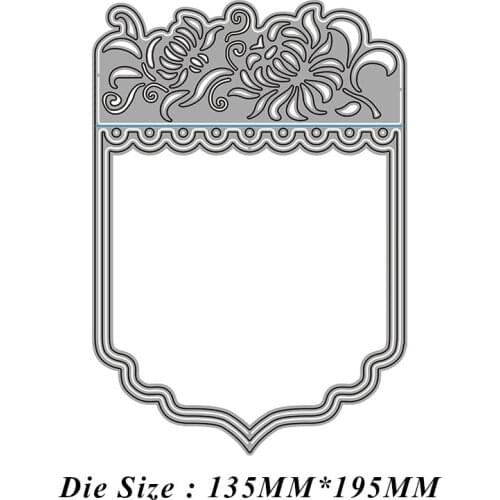 Page Lace Frame 2021 Metal Cutting Dies Cut Die Mold Card Scrapbooking Paper Craft Knife Mould Blade Punch Stencils