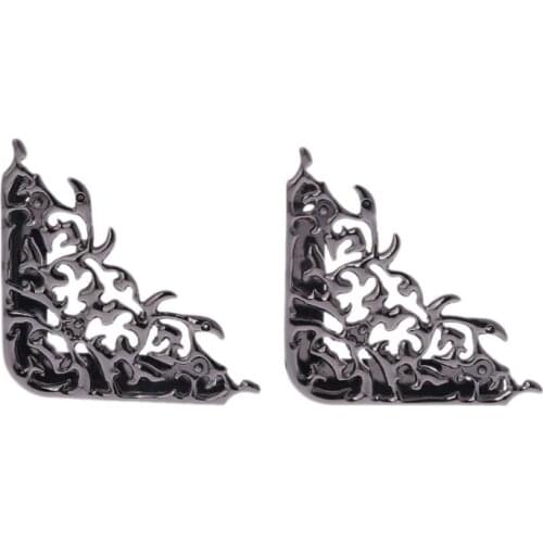 Metal Bags Handbags Clip Edges Hollow Fixed Decorative Buckle DIY Hardware Accessories