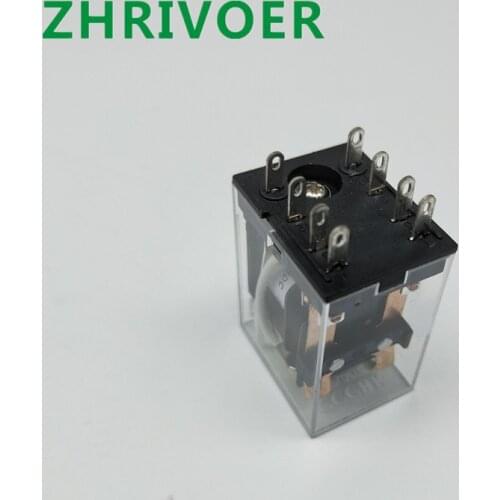 MY2P HH52P MY2NJ Relay AC 110V 220V DC 12V 24V 36V 380V base Coil General DPDT Micro Mini Electromagnetic Relay Switch with LED