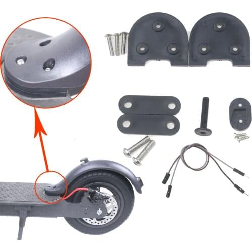 Mudguard Spacer Foot Support Spacer Taillight Heightening Pad for Xiaomi M365 and Pro to 10 Inch Electric Scooter Accessories