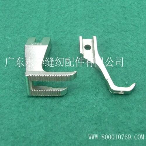 Synchronous car DY bilateral flat rounded corners sewing foot presser industrial sewing machine accessories
