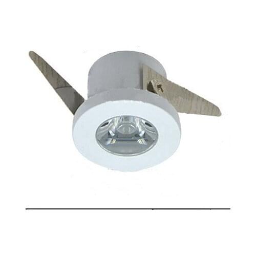 1W Led Ceiling Dispaly Cabinet Closet Showcase Spot Light Small Size 32*20mm