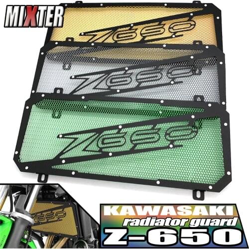 Motorcycle Radiator Guard Grille Oil Cooling Cooler Cover Protector For Ninja650 Ninja 650 Z650 Z-650 2017 2018 2019 2020 Z 650