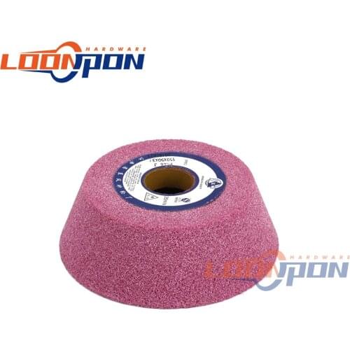 6inch 1PC Cup Shaped Dia150mm Red Corundum Grinding Wheel High Quality Red Corundum 46 Grit