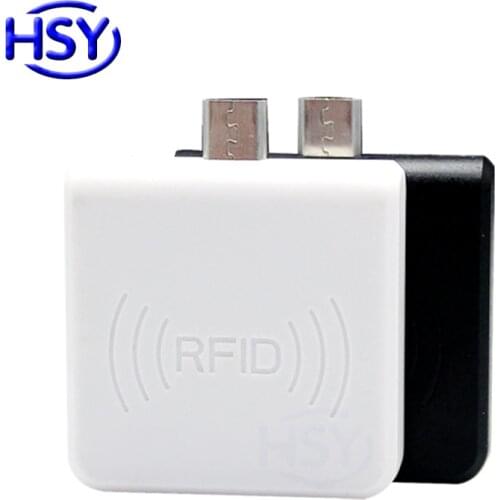 125Khz Proximity EM ID or 13.56Mhz HF ISO14443A Desktop Mini USB RFID Card Reader for Android Mobile Phone