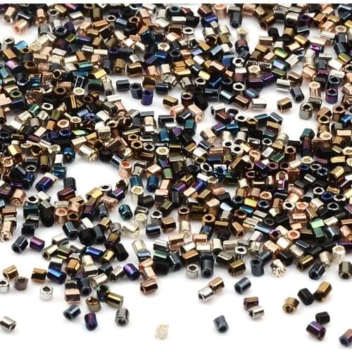 2MM Matte Matellic Delica Beads Czech Glass Beads Small Seed Round Loose Beads For Jewelry Making Earrings Bracelet Diy Kralen