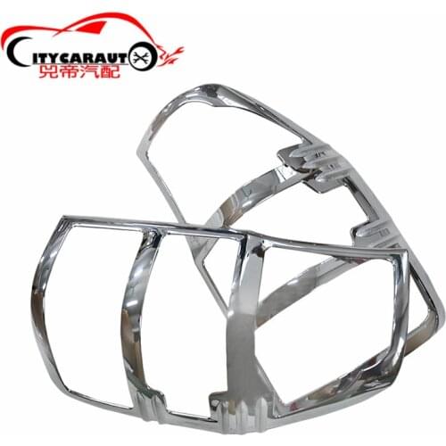 2PCS/SET CAR STYLING TAIL LAMP COVER TRIMS FOR RANGER T6 REAR LIGHTS COVERS AUTO ACCESSORIES FIT FOR RANGER T6 T7 2012-17