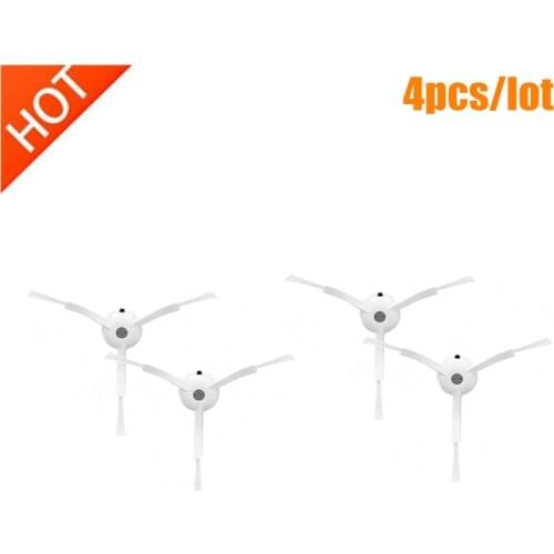 4pcs side brush Suitable for xiaomi Mijia 1S robot vacuum cleaner parts and xiaomi roborock s50 s51 s5 s6 s5 max accessories