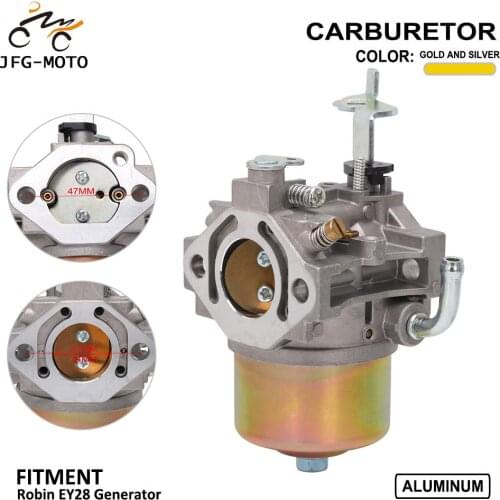 Motorcycle Aluminum Carburetor Carburador Carb For Robin EY28 Generator