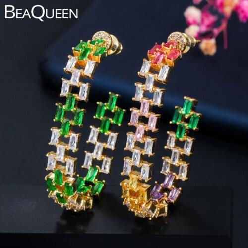 BeaQueen Earrings Rings