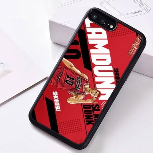 Anime Slam Dunk Shohoku Team Phone Case Rubber for iPhone 12 pro max mini 11 pro XS MAX 8 7 6 6S Plus X 5S SE 2020 XR case