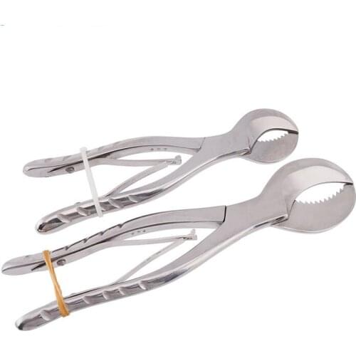 Two types of plaster scissors, large and small, stainless steel dental plaster scissors, mechanic plaster scissors, mechanic too