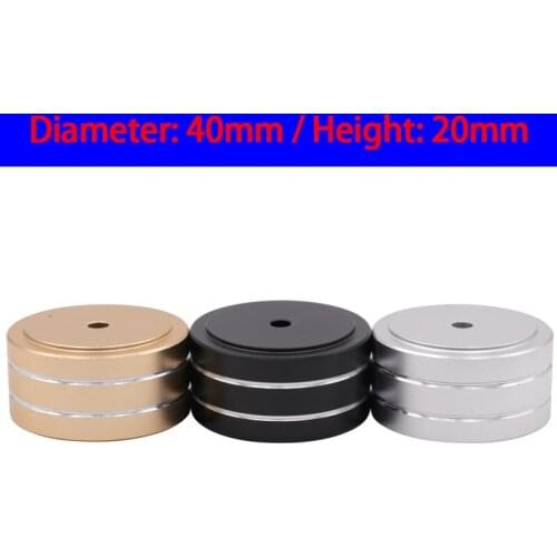 KYYSLB 40*20mm Tube Amplifier CD Player Speaker Shock Absorber Feet Amplifier Feet Headphone Preamplifier All Aluminum Feet