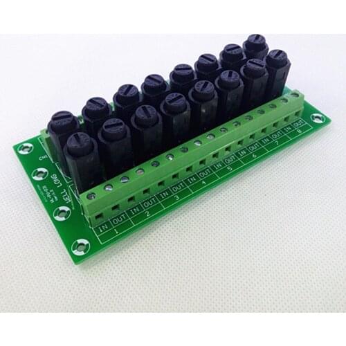 Fuse Module,16 Channel Fuse Power Distribution Module Board
