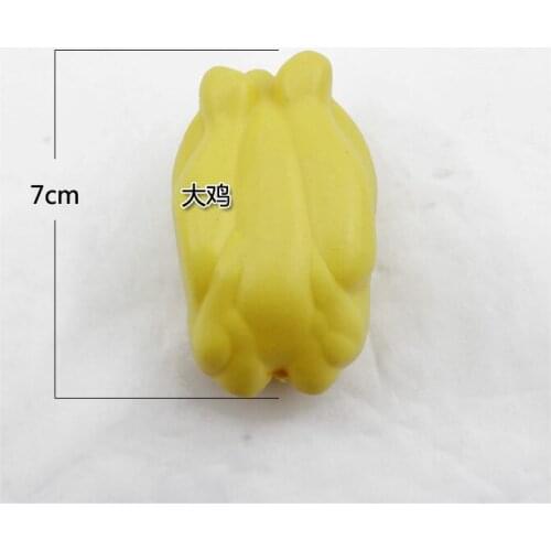 Plastic food toy toy food Family Simulation Chicken Rosewood Child Awareness Children Toy Kindergarten Teaching Finished