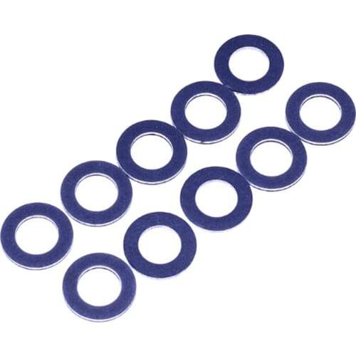 10x Car Oil Drain Plug Gasket Assortment Copper Washers for Toyota Camry Lexus corolla 12mm Hole Seal O-Ring Gasket M14x20x1.5